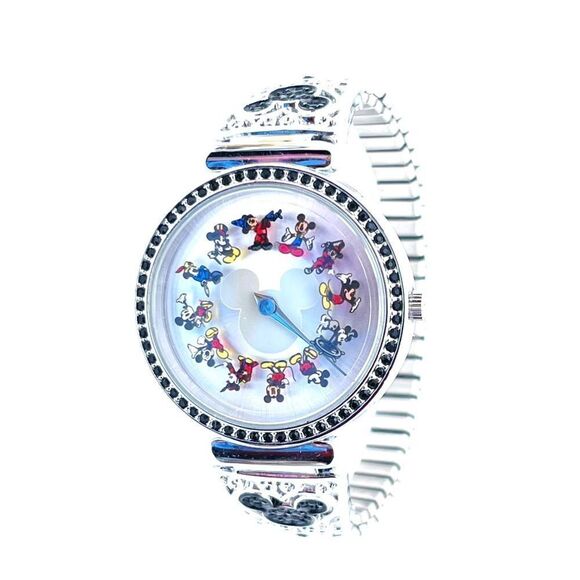 DISNEY Bradley Exchange MICKEY Through The Years Believe In The Magic Rota - Picture 1 of 8